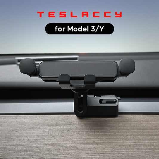 For Tesla Model S X 3 Y Car Cell Phone Mount Adjustable Bracket at air conditioning vents Phone Support Holder for air outlet