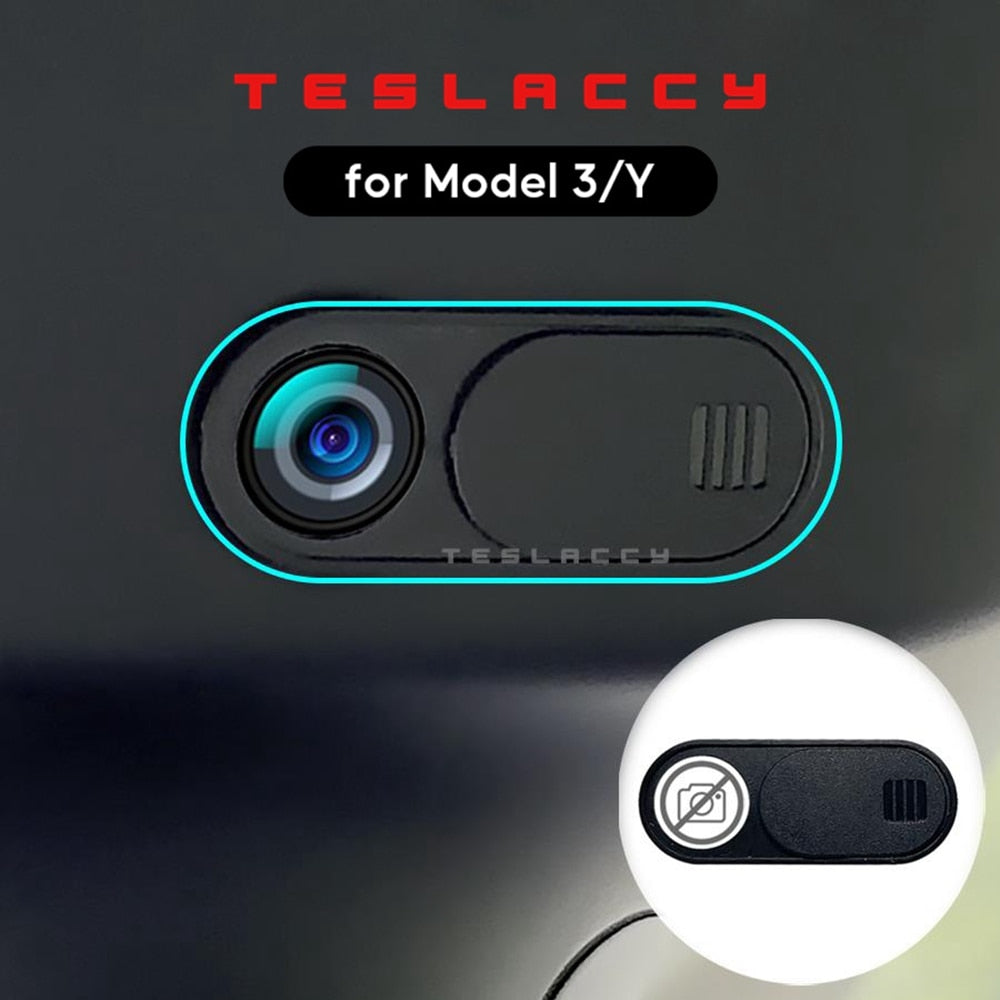 For Tesla Model 3 Y Car Camera Cover Webcam Slide Blocker Privacy Protector 1 / 5 / 10 Pcs compatible with tablet PC Laptop iPad