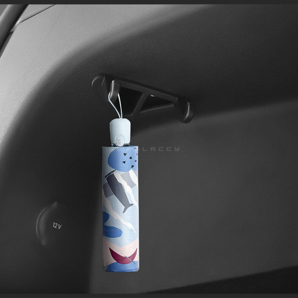 Trunk Hook For Tesla Model Y Rear Cargo Bag Holder Umbrella Hanger Storage Car Pendant Accessories Interior Parts  2021 2022