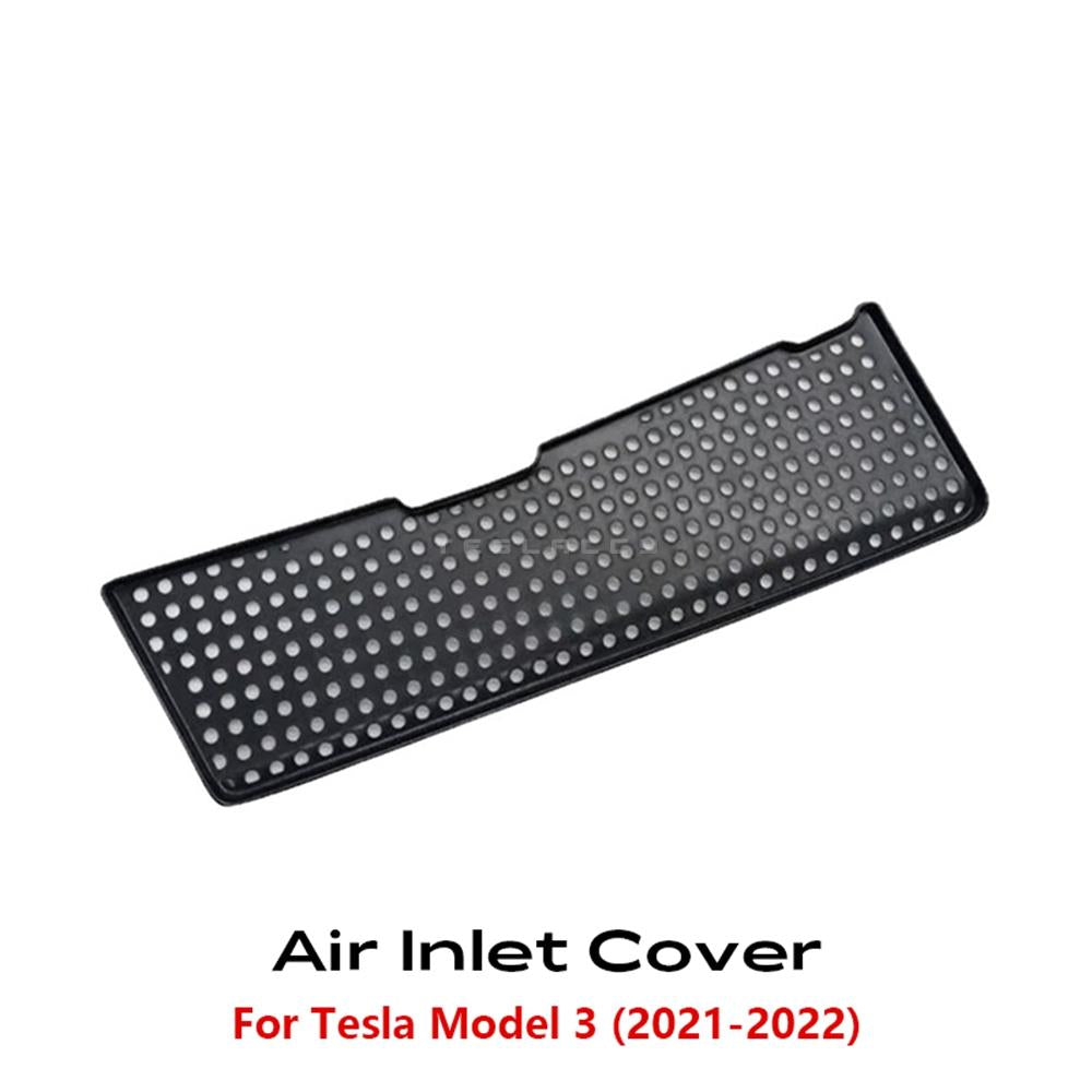 For Tesla Model 3 Car Intake Air Filter Melt Blown Fabric Air Flow Vent Cover Trim Anti-Blocking Prevention Intake Cover 2022