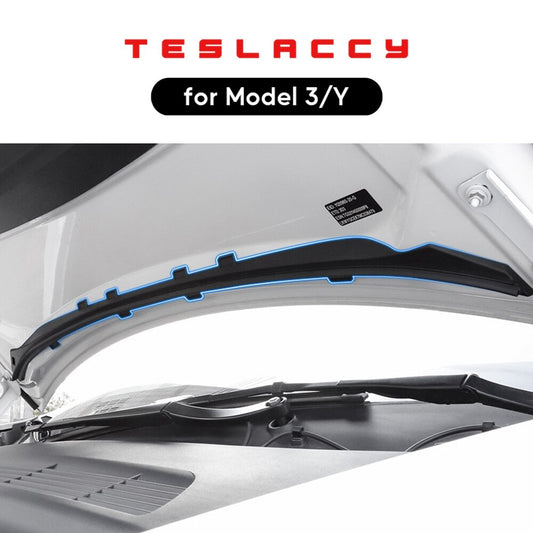 For Tesla Model 3 Y Waterproof Strip Car Front Hood Air Inlet Protective Chassis Cover Seal Protector Dust Proof