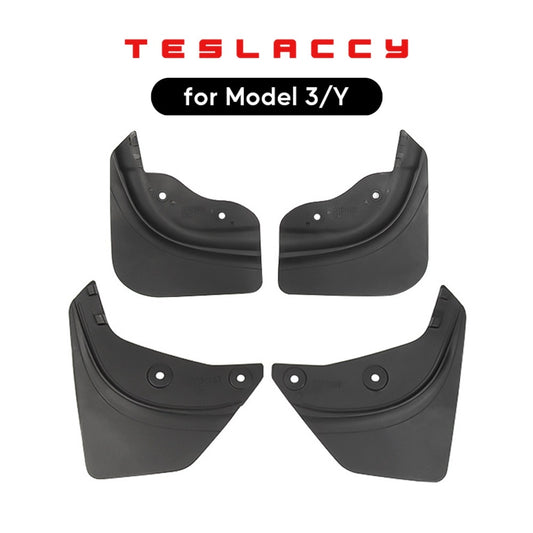 For Tesla Model Y 3 Car Wheel Mud Flaps Splash Guards MudFlaps Front Rear Fender New Upgrade TPE Mudguards Protector