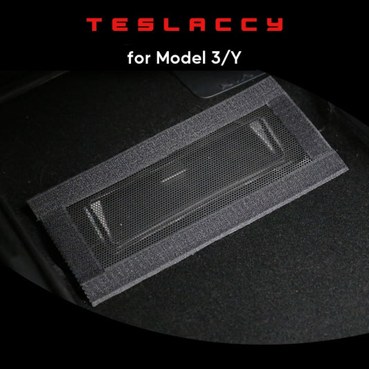 For Tesla Model 3/Y Air Outlet Under Seat Protective Cover 1 Pair Car Auto Vent Mesh Covers Air Conditioner Outlet Filter Cover